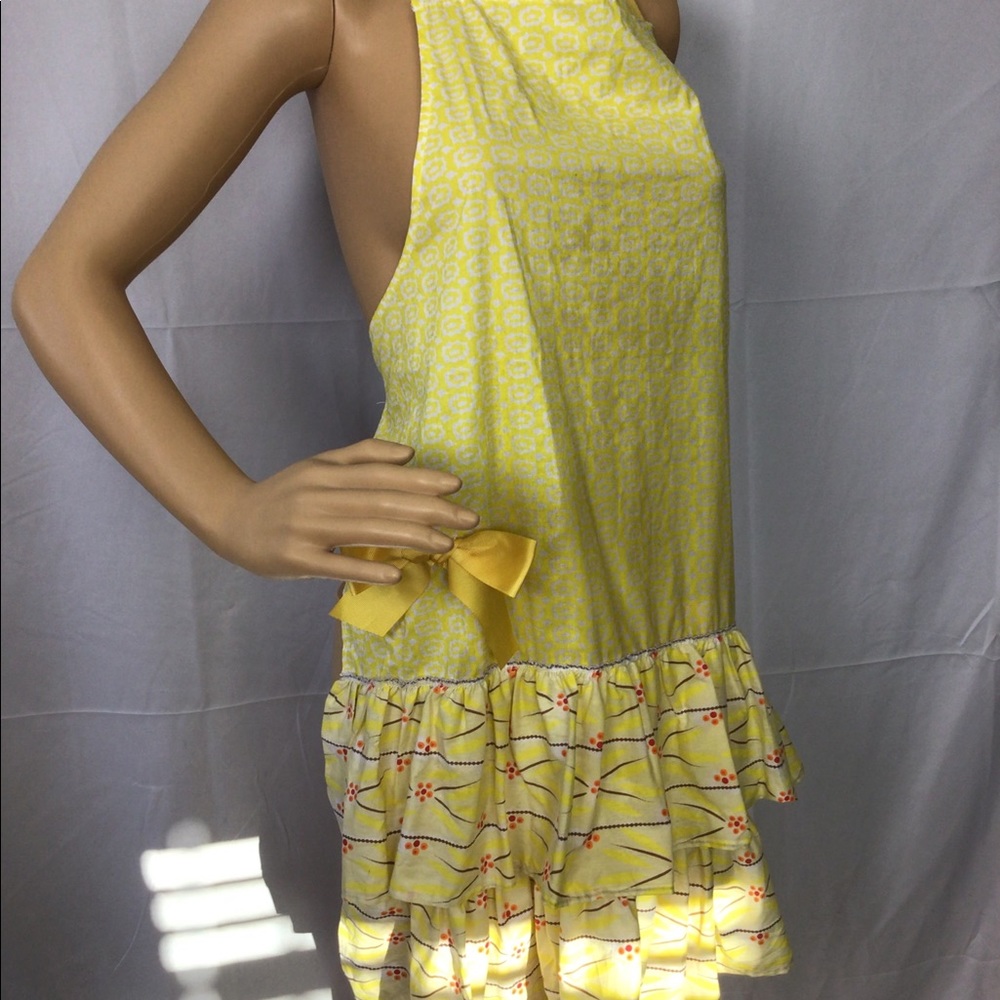 Cute Temp tations  Ruffle Apron Sunny Yellow